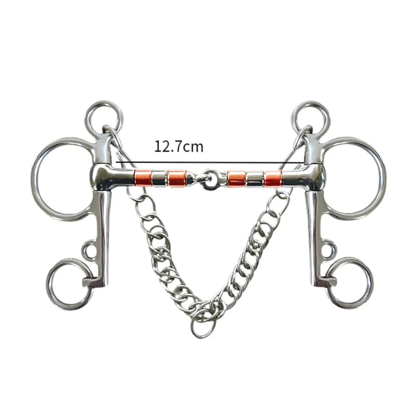 H-forma cavalo bocado equestre para equitação, desempenho do metal