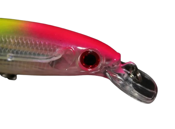 Conjunto de Iscas Minnow 3D para Pesca