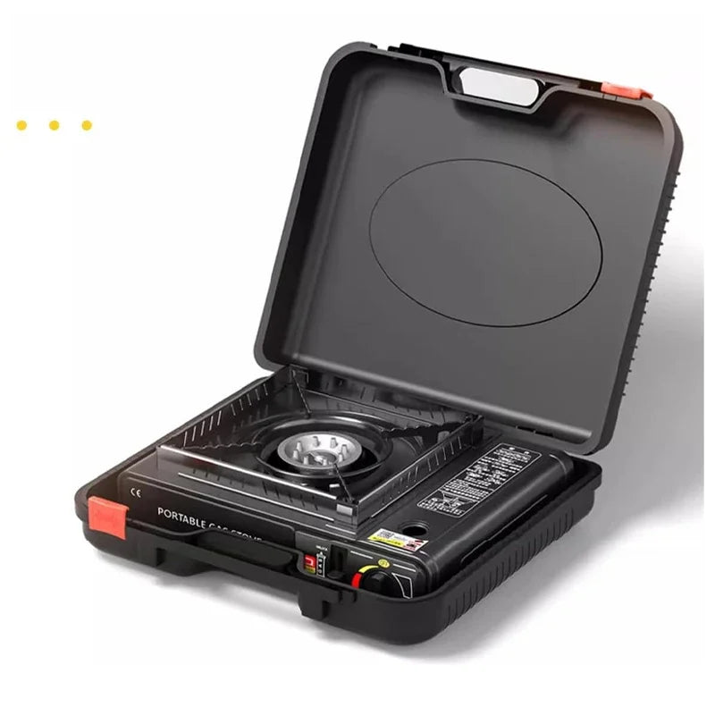 Fogão portátil ideal para pescaria, leve e compacto, perfeito para cozinhar ao ar livre. Fácil de transportar, proporciona praticidade e conveniência em suas aventuras.