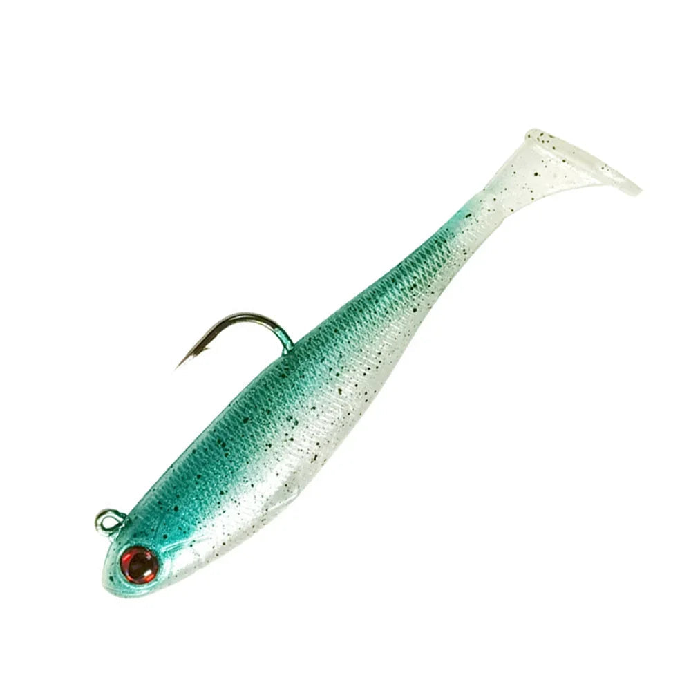 THORFORCE Soft T-Tail Isca De Pesca Isca Artificial Wobbler Walleye Perch Bass Pike Paddle Tail Swimbait