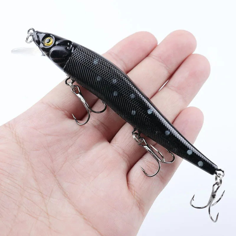Artificial Bionic balanço isca dura, isca de pesca, Wobbler Tackle, olhos 3D, gancho, carpa, baixo, Pike, 11,5 centímetros, 14g, 5 pcs, 10pcs