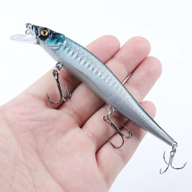 Artificial Bionic balanço isca dura, isca de pesca, Wobbler Tackle, olhos 3D, gancho, carpa, baixo, Pike, 11,5 centímetros, 14g, 5 pcs, 10pcs