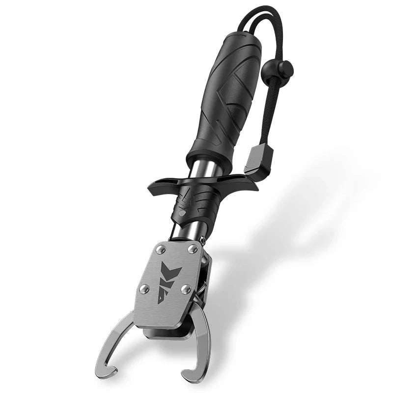 Alicate de Contenção de Peixe - feito em aço inoxidável durável, com punho antiderrapante para uma pegada segura. Ideal para prender seus peixes com confiança.