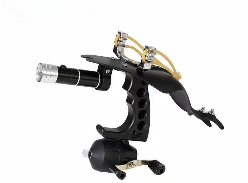 Atiradeira de Pesca Elite Sling: ideal para lançamentos precisos, com faixa de borracha que oferece potência. Leve e durável, perfeita para atrair peixes em locais de difícil acesso.