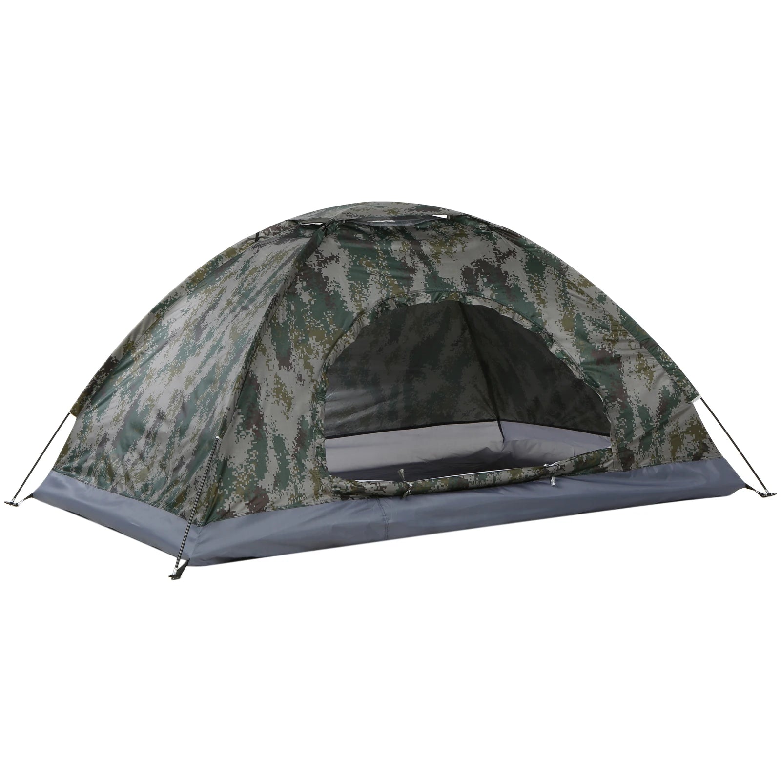 Barraca de acampamento resistente e leve, projetada para conforto e proteção em suas aventuras ao ar livre.