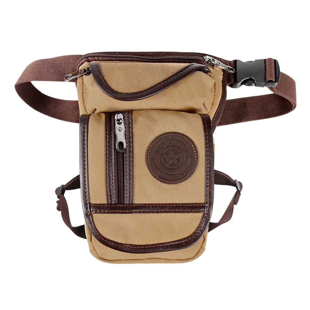 Bolsa equestre portátil para perna, lona de alta qualidade, nylon, bolsa de cintura para equitação, equipamento equestre ao ar livre, grande capacidade