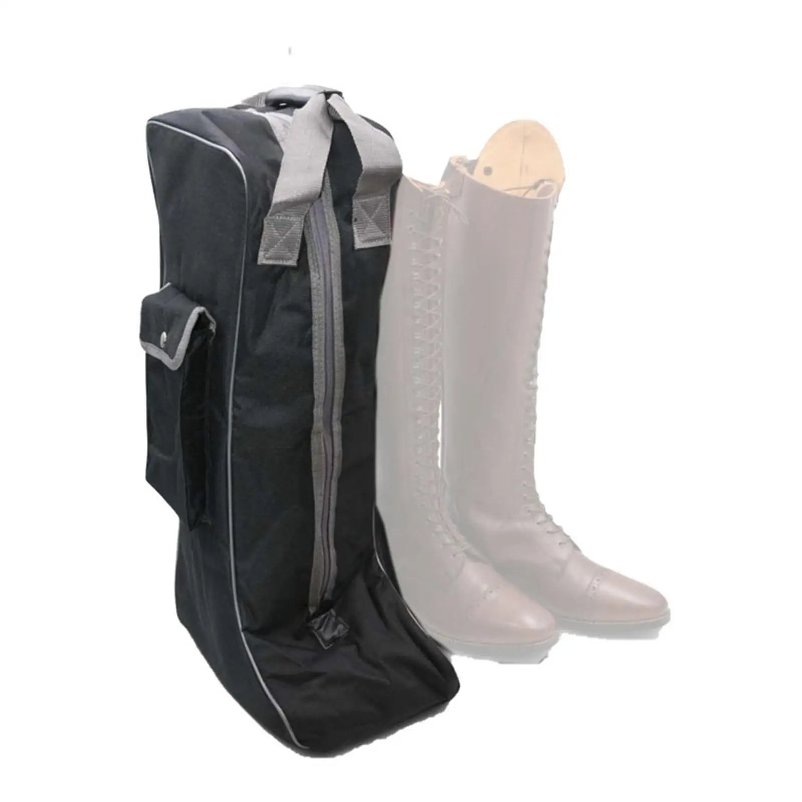 Bolsa para botas de equitação, organizador durável de equipamentos equestres para viagens de botas altas