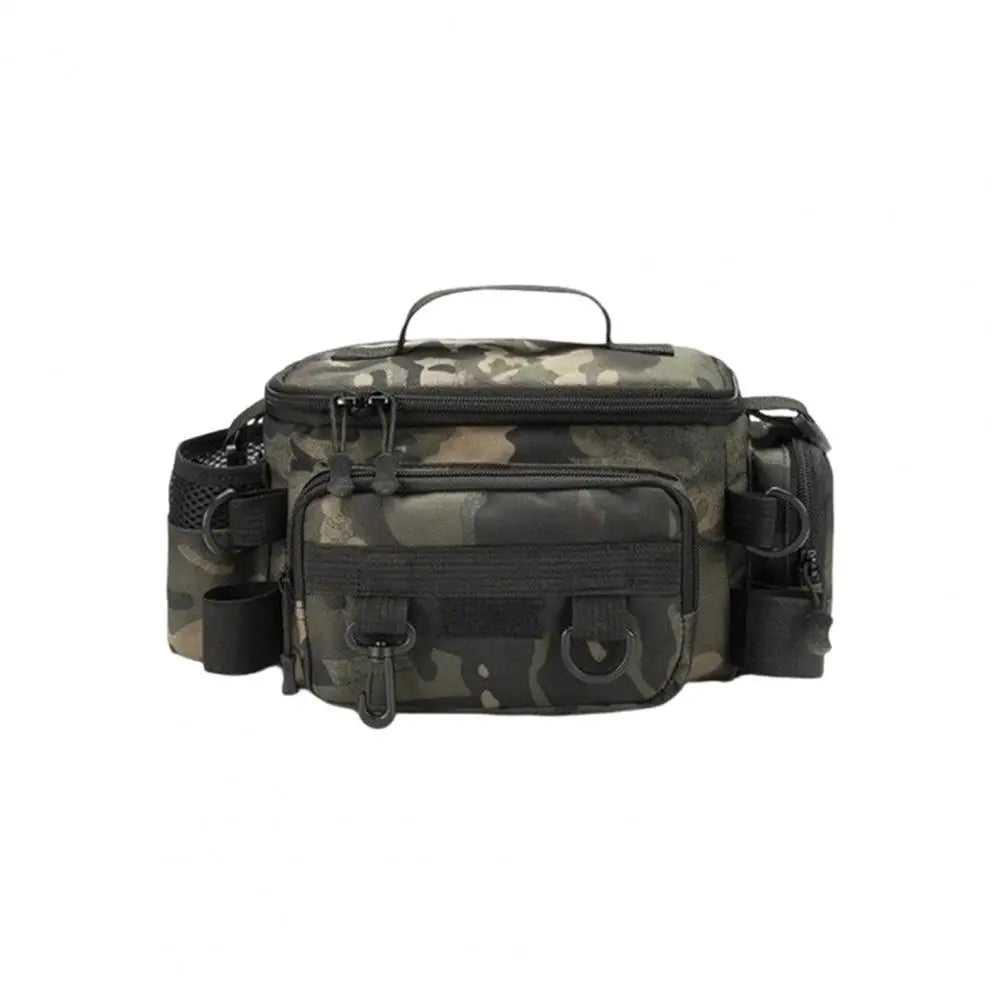 Pesca portátil amarrando a bolsa de ombro, saco de armazenamento, pesca Rod Holder, esportes ao ar livre Bag, pesca voando Tackle Bag
