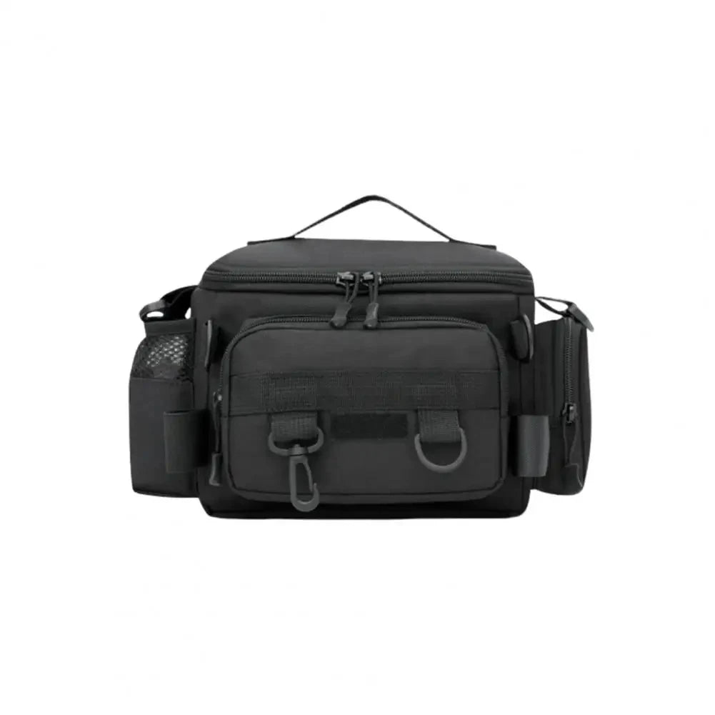 Pesca portátil amarrando a bolsa de ombro, saco de armazenamento, pesca Rod Holder, esportes ao ar livre Bag, pesca voando Tackle Bag