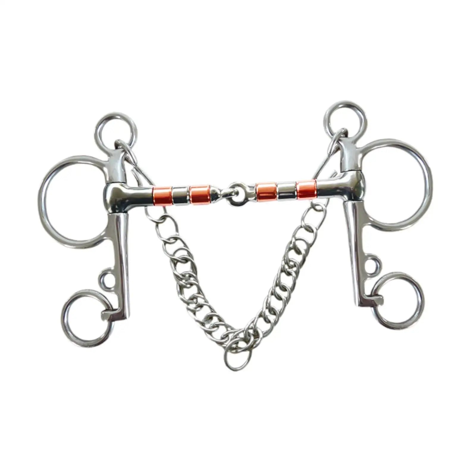 H-forma cavalo bocado equestre para equitação, desempenho do metal