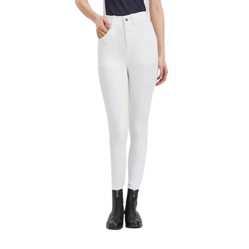 A Calça Feminina Equestre Elegance  oferece conforto e liberdade de movimento, perfeita para cavaleiras que buscam estilo e desempenho em cada cavalgada.