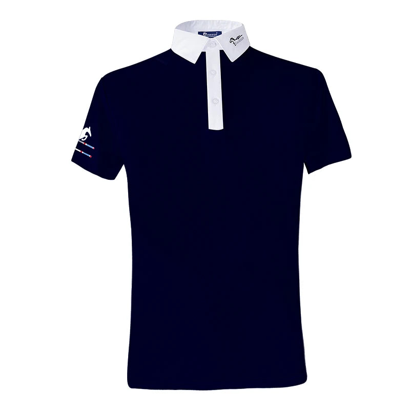 A camiseta masculina Cavassion para hipismo oferece conforto e estilo, ideal para o praticante. Feita com materiais de qualidade, garante liberdade de movimento nas atividades.