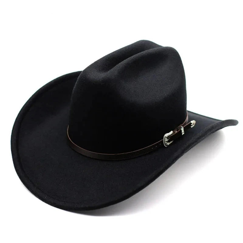 O Chapéu Western Vintage é um acessório com aba larga que combina estilo e conforto. Ideal para diversas ocasiões, traz um toque autêntico ao seu look.