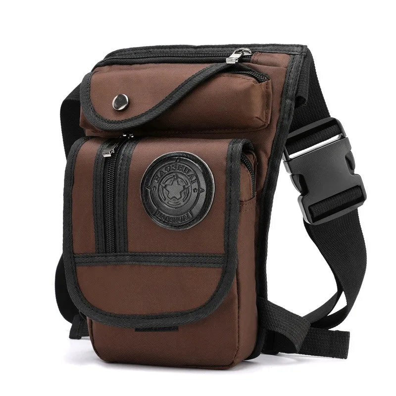 Bolsa equestre portátil para perna, lona de alta qualidade, nylon, bolsa de cintura para equitação, equipamento equestre ao ar livre, grande capacidade
