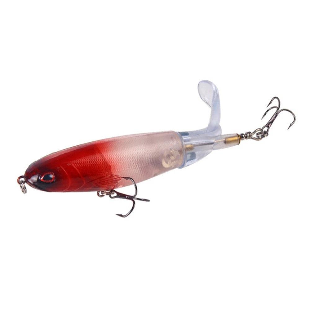 Isca Artificial Hard Plopper Cauda Rotativa