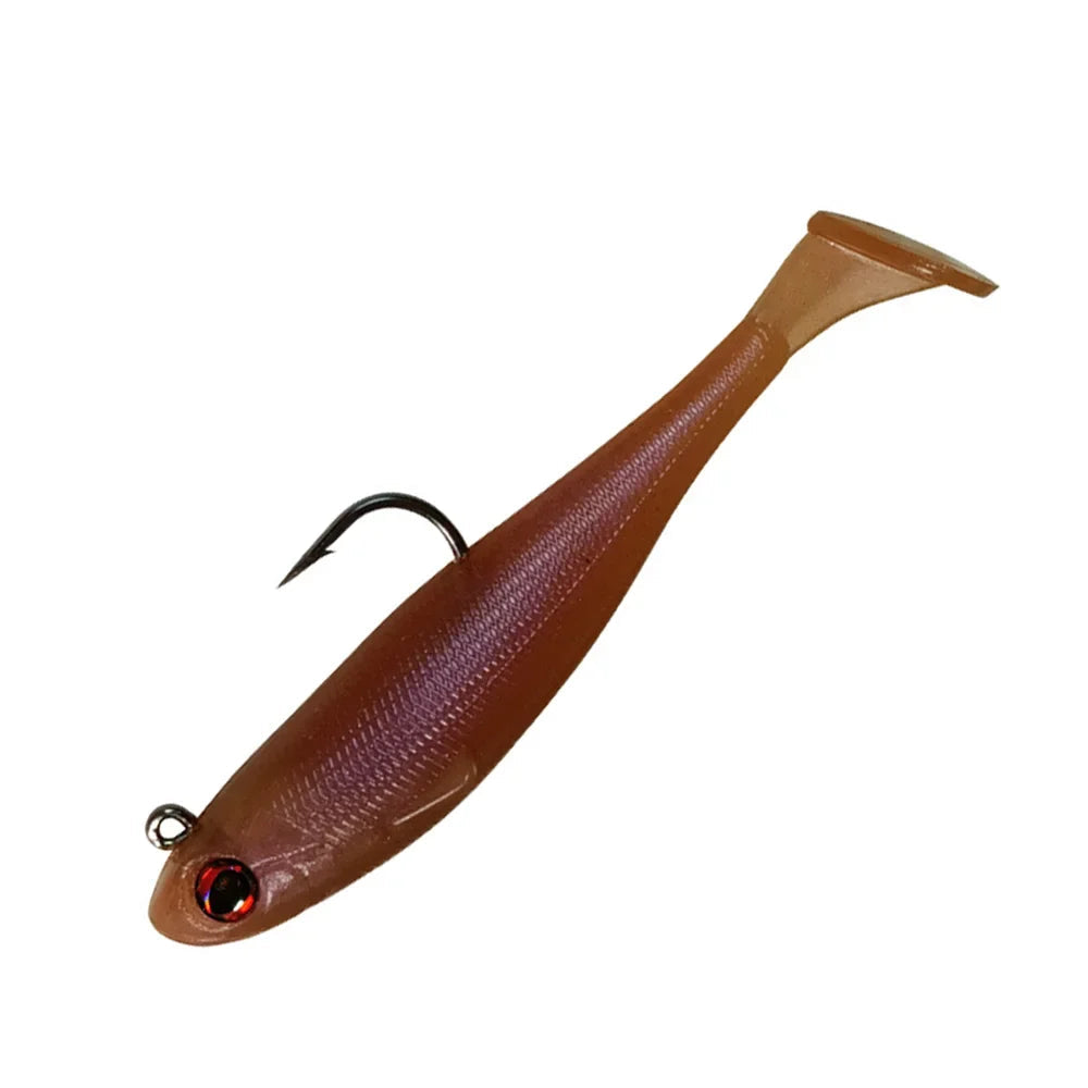 THORFORCE Soft T-Tail Isca De Pesca Isca Artificial Wobbler Walleye Perch Bass Pike Paddle Tail Swimbait