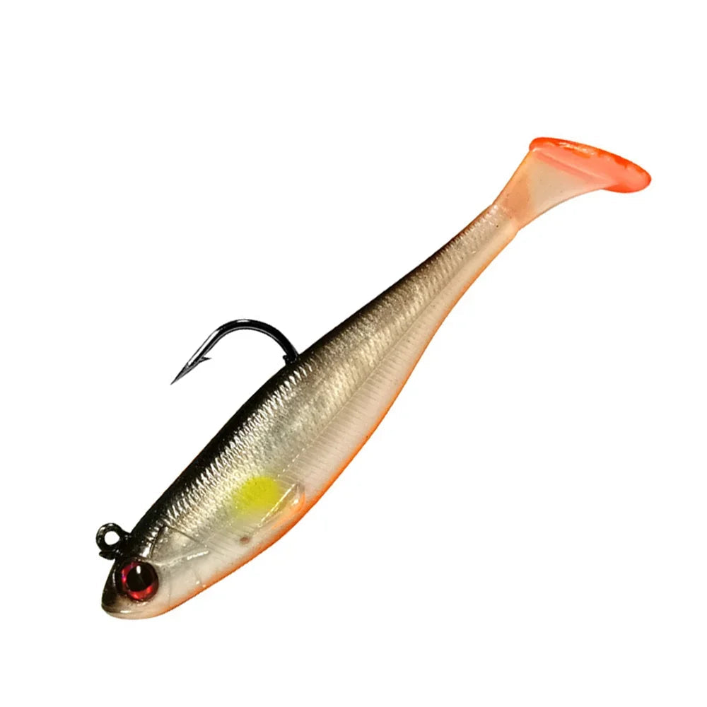 THORFORCE Soft T-Tail Isca De Pesca Isca Artificial Wobbler Walleye Perch Bass Pike Paddle Tail Swimbait