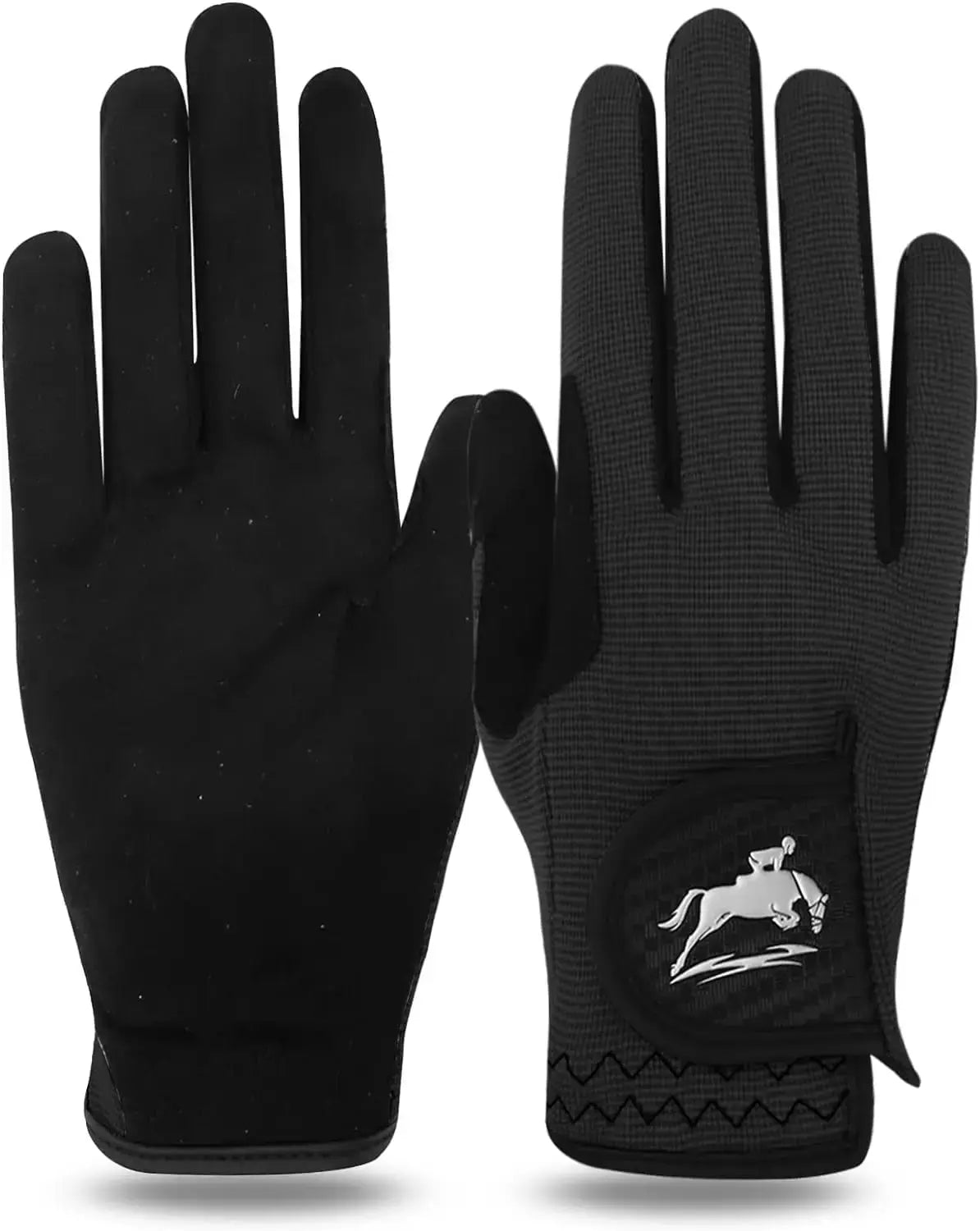 Luvas Equestres Respiráveis e Confortáveis garantem leveza, proteção e excelente aderência, oferecendo conforto e desempenho para o cavaleiro em qualquer situação.