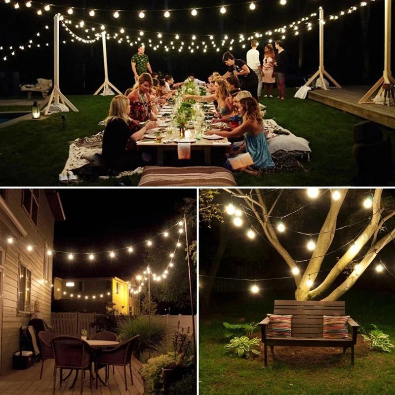 Decore com estilo usando as Luzes de Fada Solar Crystal Globe. Com 60 LEDs, 8 modos de iluminação e proteção IP65, são ideais para dar um toque mágico ao seu jardim ou festa, sem fios e com energia solar!