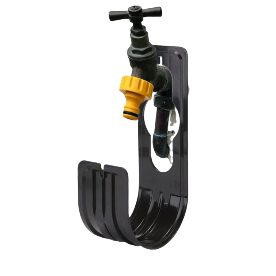 O Suporte para Mangueira de Jardim mantém sua mangueira organizada e acessível, facilitando o armazenamento e o uso. Ideal para manter seu jardim sempre em ordem.