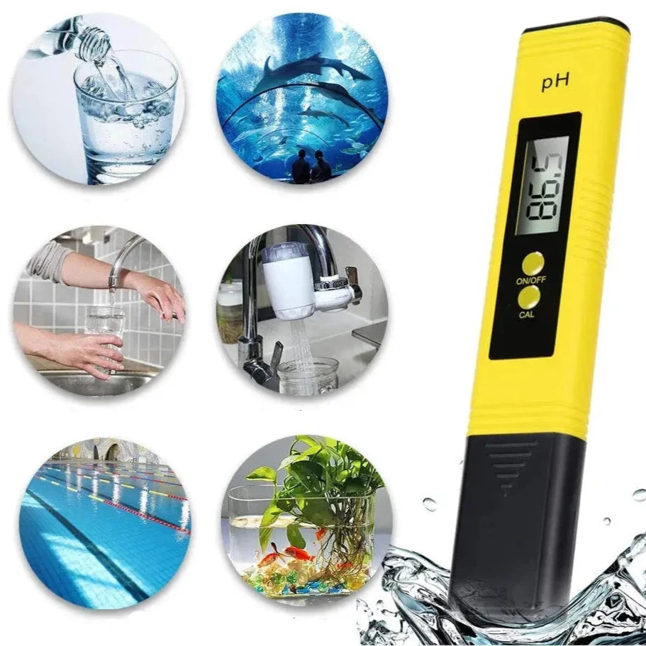O Testador Digital de Qualidade da Água mede pH e TDS com precisão, garantindo água pura e segura. Ideal para aquários e uso doméstico, fornece resultados rápidos e confiáveis!